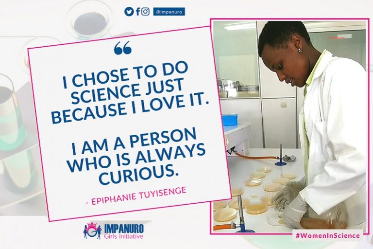 Tuyisenge Talks About Her Love For Science