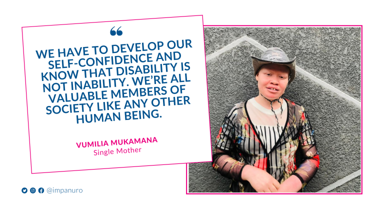Vumilia on Overcoming Disability Barriers and Thriving